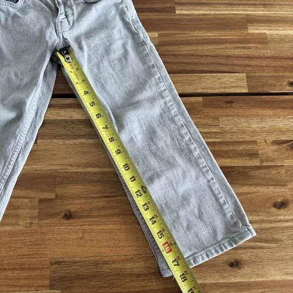 ZARA JEANS TODDLER GIRL Fit Like a 5 Years Low Rise Washed Denim - Picture 10 of 12